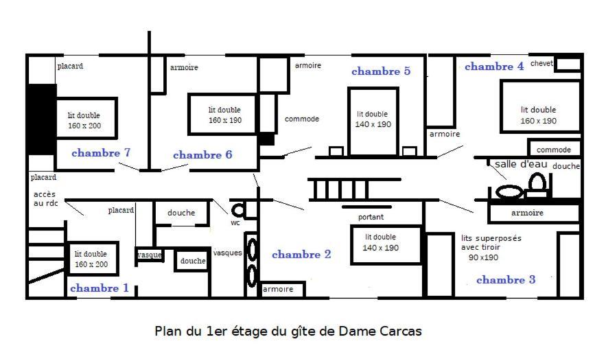 Domaine D'Herminis - Gite De Dame Carcas 卡尔卡松 外观 照片